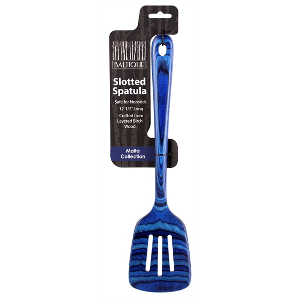 Mediterranean Style Slotted Spatula. Elegant style and pattern for a bold... from ASI 91565 Totally Bamboo