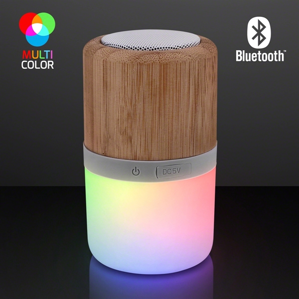 4.25" Light Up Speaker, Bluetooth + Rechargeable; Blank and Imprinted Pricing... from ASI 34194 ALightPromos