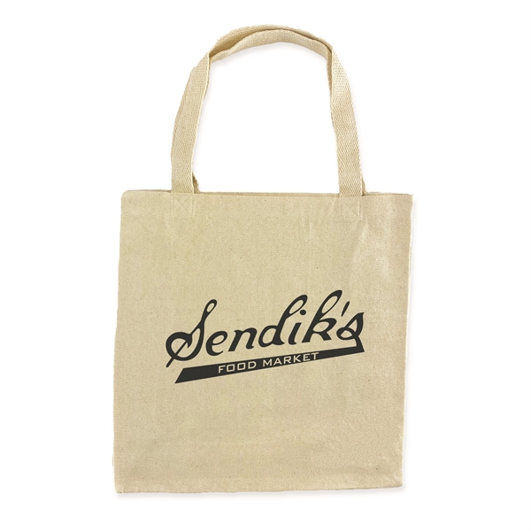 14" x 14" x 5" heavy duty canvas tote bag with... from ASI 92980 WOV-IN® / Universal Strap/Wov-In Line