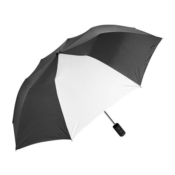 Auto open folding umbrella with 42" arc, matching rubberized handle and... from ASI 76730 Peerless Umbrella Co Inc