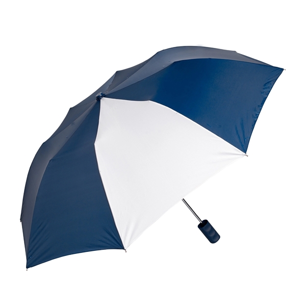 Auto open folding umbrella with 42" arc, matching rubberized handle and... from ASI 76730 Peerless Umbrella Co Inc
