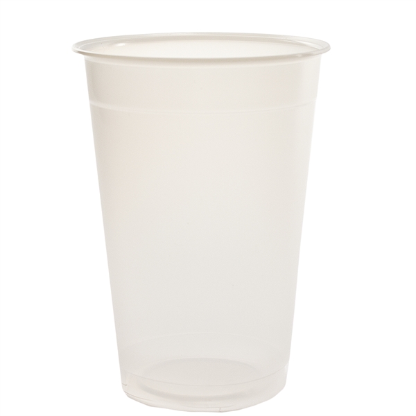 Translucent soft sided plastic cup.... from ASI 88200 TK Sorg's - A Div of Arch Promo Group, LLC / PETITE