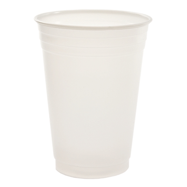 Translucent soft sided plastic cup.... from ASI 88200 TK Sorg's - A Div of Arch Promo Group, LLC / PETITE