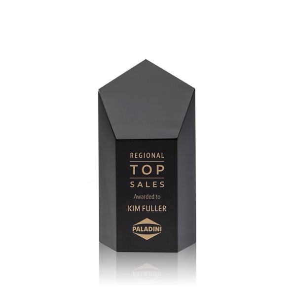 The Jolanda Award is a solid Optical Crystal pentagon tower with... from ASI 84592 St Regis Group / St Regis