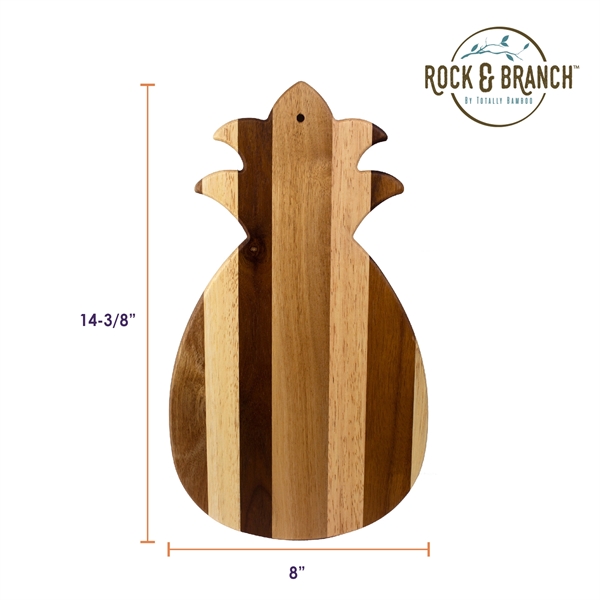 Pineapple Shiplap Cutting Board.... from ASI 91565 Totally Bamboo