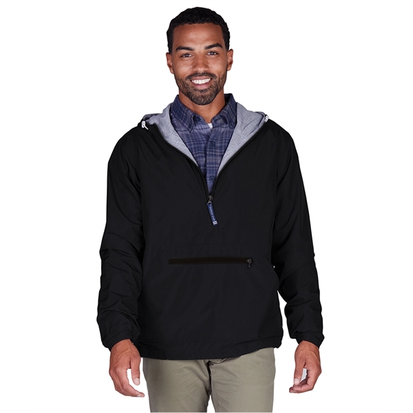 Men's Chatham Softex™ polyester anorak with quarter zipper.... from ASI 44620 Charles River Apparel