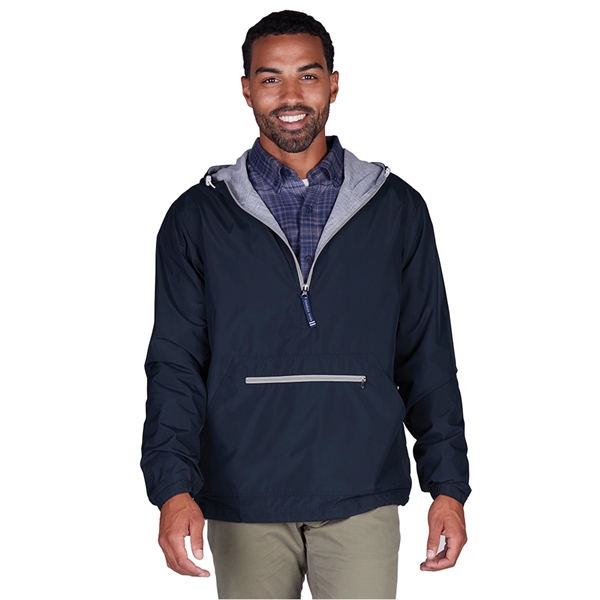 Men's Chatham Softex™ polyester anorak with quarter zipper.... from ASI 44620 Charles River Apparel