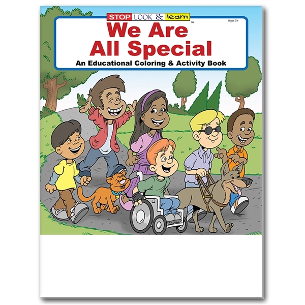 We Are All Special coloring and activity book fun pack set.... from ASI 45815 Coloring Book Solutions / Coloring Book Solutions™