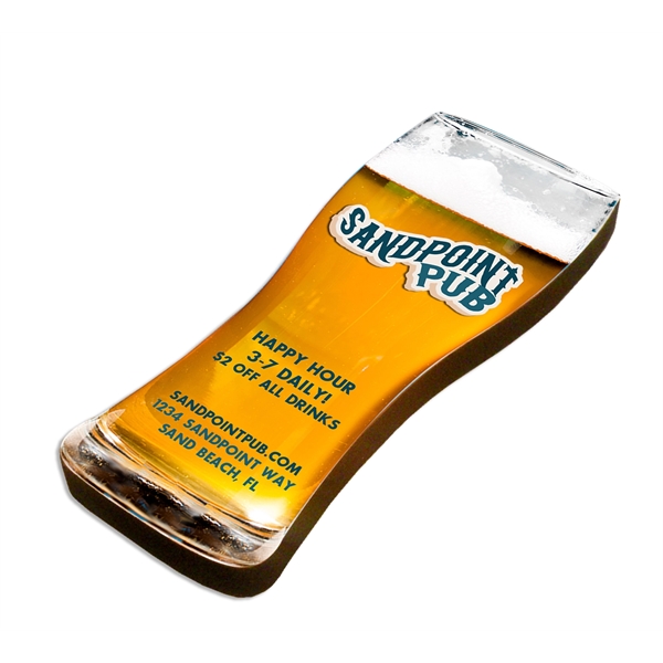 Wooden magnet with ultra vivid graphics.... from ASI 72521 Morris Magnets / Laser Cuts