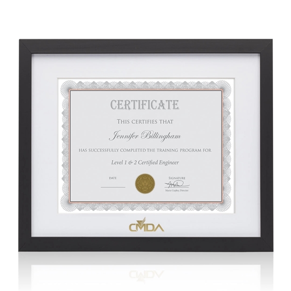 Carter Certificate Frame - Black 8 1/2"x11"... from ASI 84592 St Regis Group / St Regis