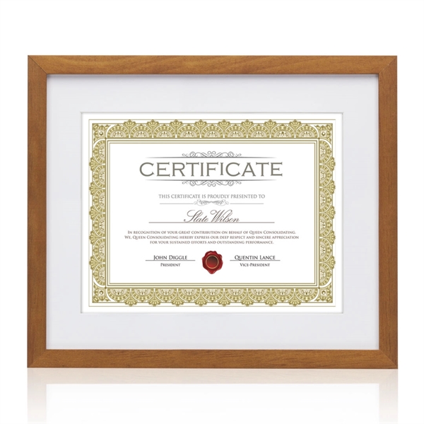 Carter Certificate Frame - Black 8 1/2"x11"... from ASI 84592 St Regis Group / St Regis