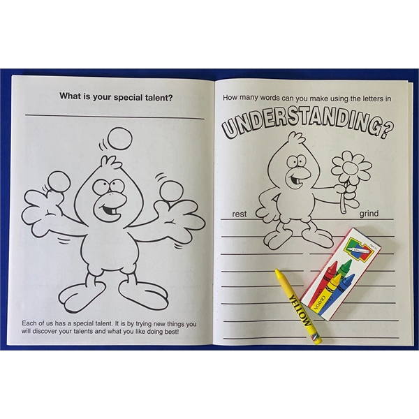 Everyone is Someone Special educational coloring and activity book fun pack.... from ASI 45815 Coloring Book Solutions / Coloring Book Solutions™