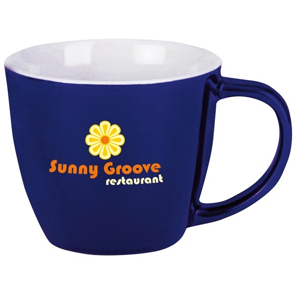 Mug with color exterior and white interior, 13 oz.... from ASI 40480 Koozie Group / Norwood