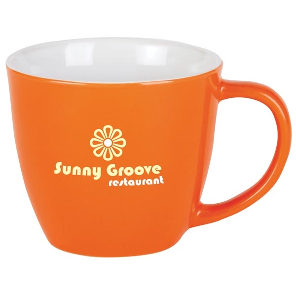 Mug with color exterior and white interior, 13 oz.... from ASI 40480 Koozie Group / Norwood