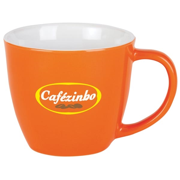 Mug with color exterior and white interior, 13 oz.... from ASI 40480 Koozie Group / Norwood