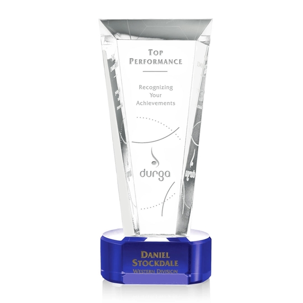 Optical crystal award on a complimenting black base.... from ASI 84592 St Regis Group / St Regis