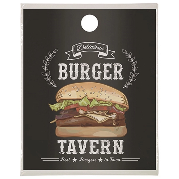 Full Color Die Cut Door Knob Bag with a 1 1/2"... from ASI 37940 Bag Makers Inc