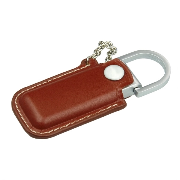 Rugged leather USB drive offered in two product colors and a... from ASI 63776 KTI Networks Inc / KTI Promo