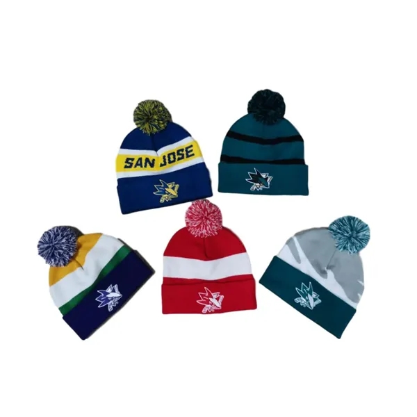 Knit Cap with Pom... from ASI 72657 Active Life Promo