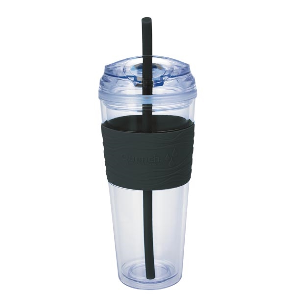 9 1/2" x 3 3/4" Quench™ 24 ounce double-walled ABS plastic... from ASI 40480 Koozie Group / Norwood