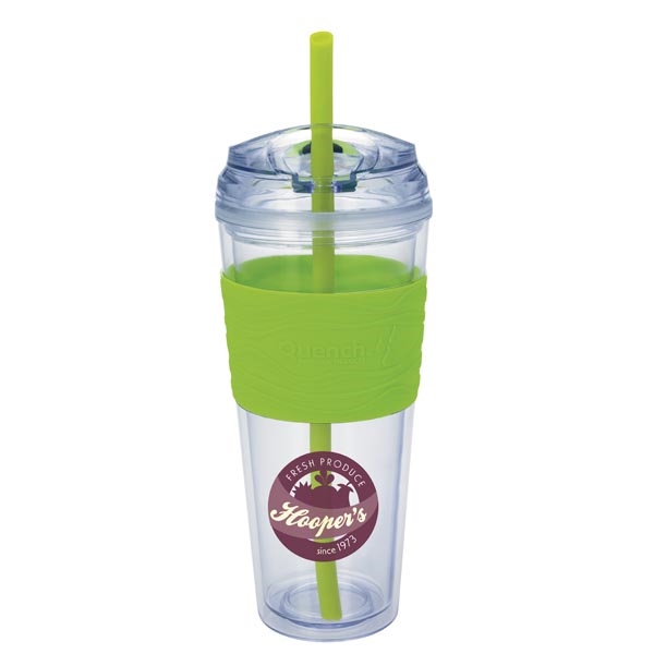 9 1/2" x 3 3/4" Quench™ 24 ounce double-walled ABS plastic... from ASI 40480 Koozie Group / Norwood