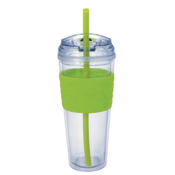 9 1/2" x 3 3/4" Quench™ 24 ounce double-walled ABS plastic... from ASI 40480 Koozie Group / Norwood