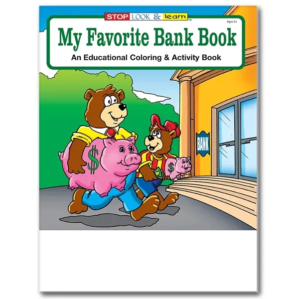 My favorite bank coloring book fun pack.... from ASI 45815 Coloring Book Solutions / Coloring Book Solutions™
