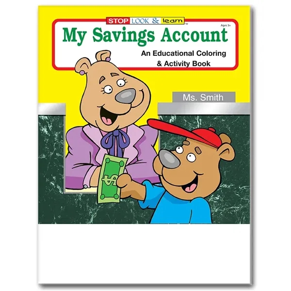 My savings account coloring book fun pack.... from ASI 45815 Coloring Book Solutions / Coloring Book Solutions™