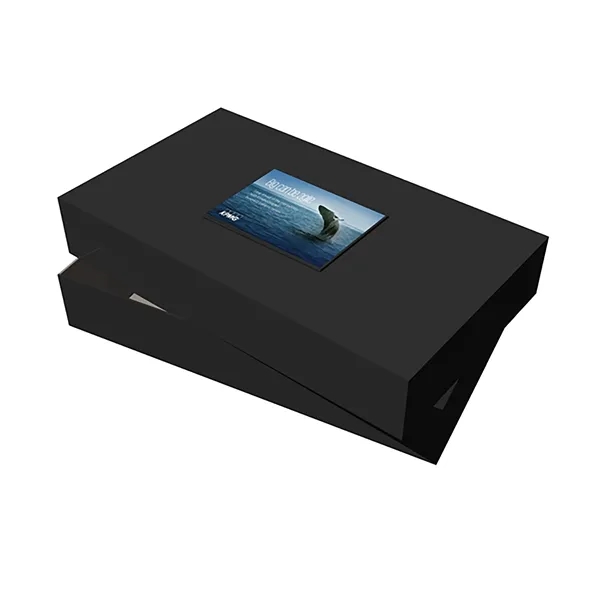Two-piece glossy apparel boxes in three sizes with custom label.... from ASI 90807 Tekweld