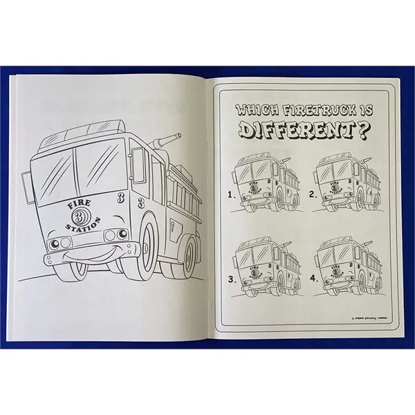 Tons of Trucks everyday coloring and activity book.... from ASI 45815 Coloring Book Solutions / Coloring Book Solutions™