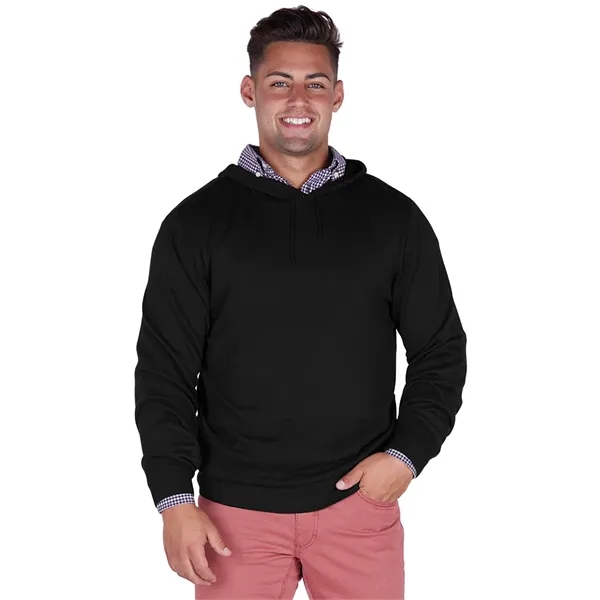 60/40 cotton-poly men's Mystic pullover hoodie with rib-knit cuffs and bottom.... from ASI 44620 Charles River Apparel