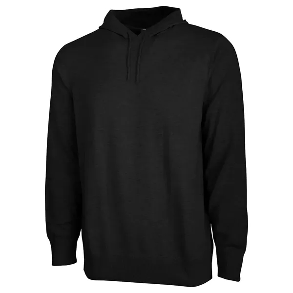60/40 cotton-poly men's Mystic pullover hoodie with rib-knit cuffs and bottom.... from ASI 44620 Charles River Apparel