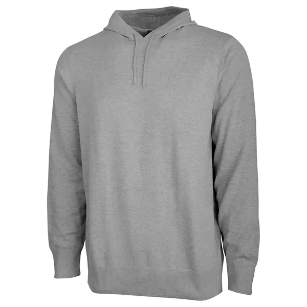 60/40 cotton-poly men's Mystic pullover hoodie with rib-knit cuffs and bottom.... from ASI 44620 Charles River Apparel