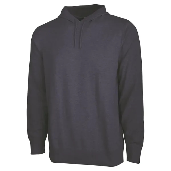 60/40 cotton-poly men's Mystic pullover hoodie with rib-knit cuffs and bottom.... from ASI 44620 Charles River Apparel