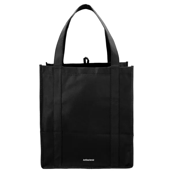 10" x 14.5" x 13" non-woven grocery tote bag with antibacterial... from ASI 66887 PCNA / Bullet
