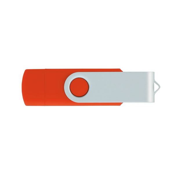 On The Go USB 2.0 Flash Drive - Type C... from ASI 40480 Koozie Group / Norwood