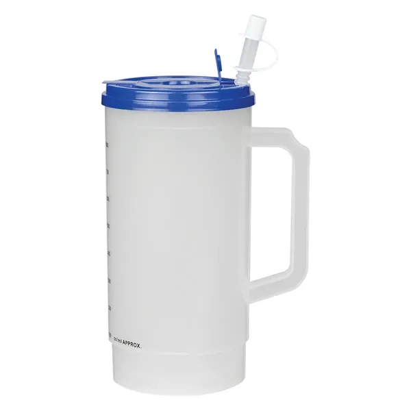 32 oz. polypropylene medical tumbler with a lid, 9" flexi straw,... from ASI 61125 Hit Promotional Products / Hit®