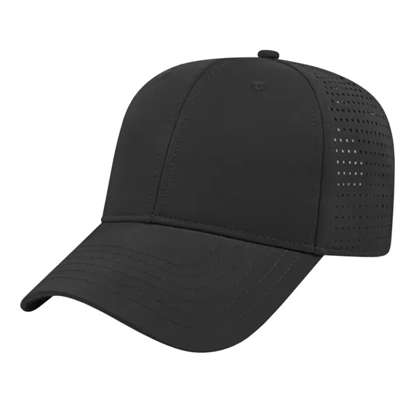 Six panel structured cap with perforated sides and back, UV protection,... from ASI 43792 Cap America Inc