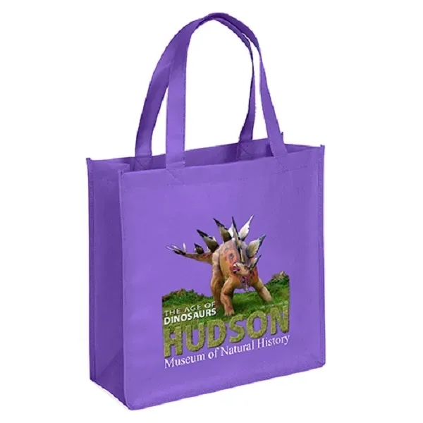 Non-Woven Polypropylene Tote with strong stitched seams and side/bottom gussets.... from ASI 37940 Bag Makers Inc