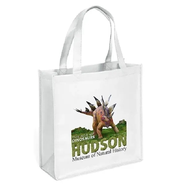 Non-Woven Polypropylene Tote with strong stitched seams and side/bottom gussets.... from ASI 37940 Bag Makers Inc