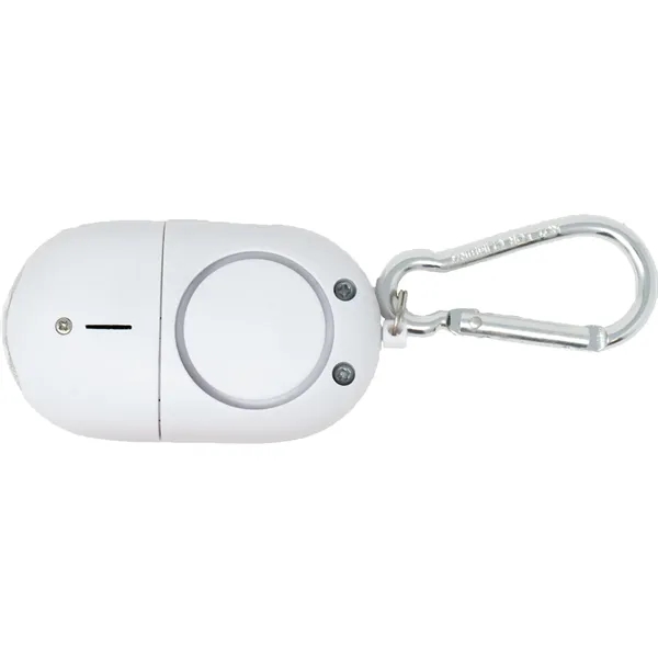 Personal Alarm hastwo built-in LED lights to help in dark/low light... from ASI 61966 HPG / Beacon Promotions