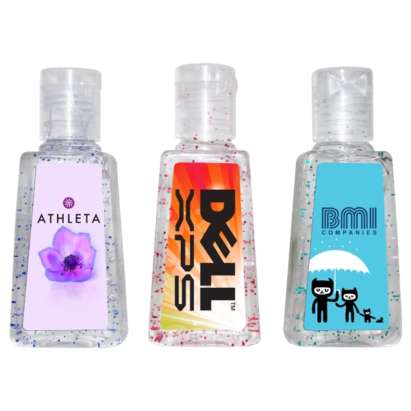 Mini sanitizer bottle with fresh citrus scent.... from ASI 30270 Aakron Line