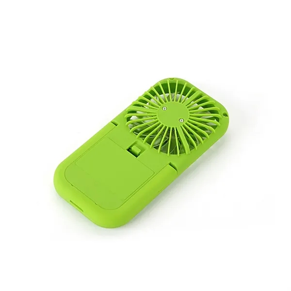 Handheld personal fan with matte finish and flip-out stand; includes 3... from ASI 90807 Tekweld