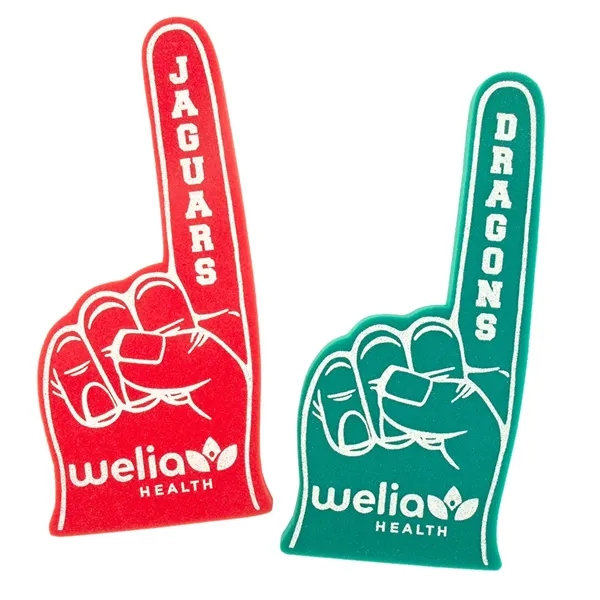 Classic 18" Number One foam finger.... from ASI 77280 Pepco Poms / Pepco Poms