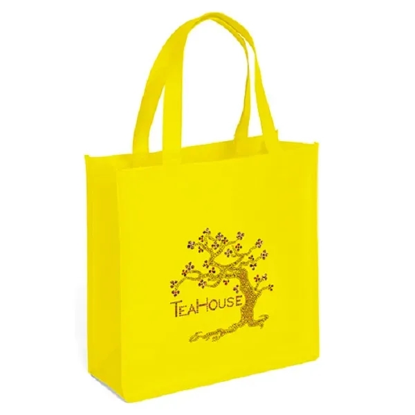 Non-Woven Polypropylene Tote with strong stitched seams and side/bottom gussets.... from ASI 37940 Bag Makers Inc