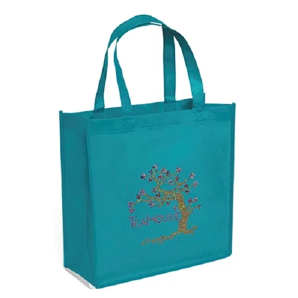 Non-Woven Polypropylene Tote with strong stitched seams and side/bottom gussets.... from ASI 37940 Bag Makers Inc