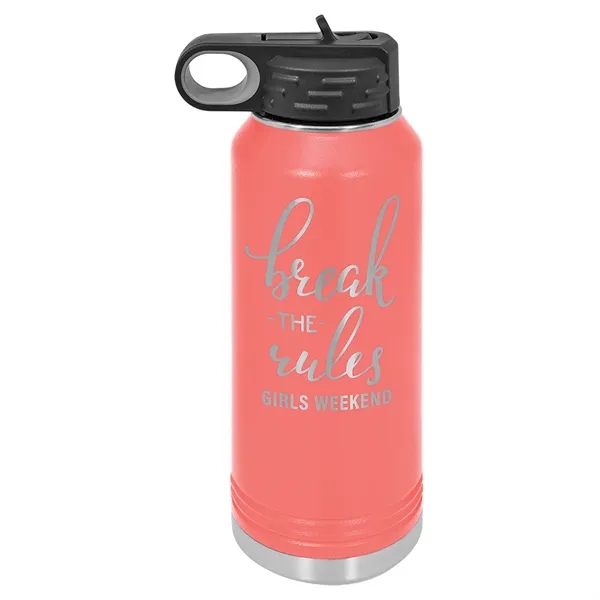 Polar Camel 32 oz. stainless steel water bottle, laser engraved... from ASI 38195 Overnightline