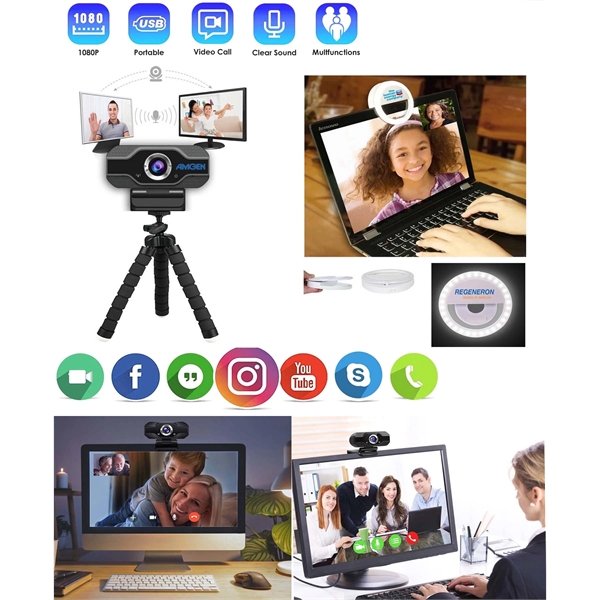 Webcam with Microphone for Desktop or Laptop Computers... from ASI 79909 Promotek