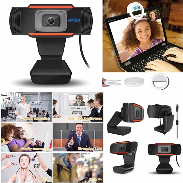 Kidder iBank® Webcam with Microphone for Desktop or Laptop Computers... from ASI 79909 Promotek