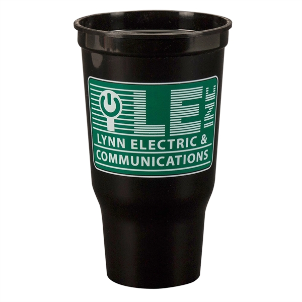 Ergonomic design, durable plastic stadium cup, 32 oz.... from ASI 77280 Pepco Poms / Pepco Poms